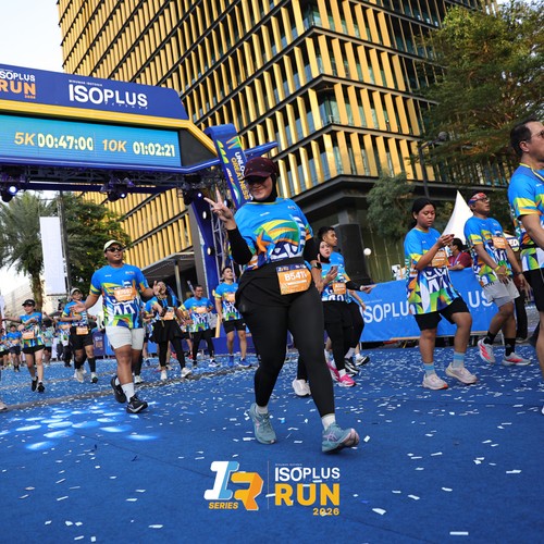 Race photo from ISOPLUS RUN 2026 - JAKARTA