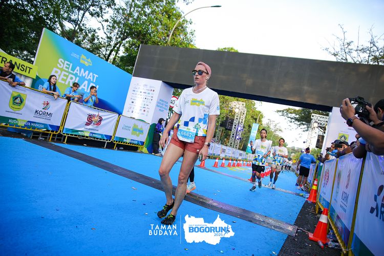 Race photo from Taman Budaya x BOGORUN 2025