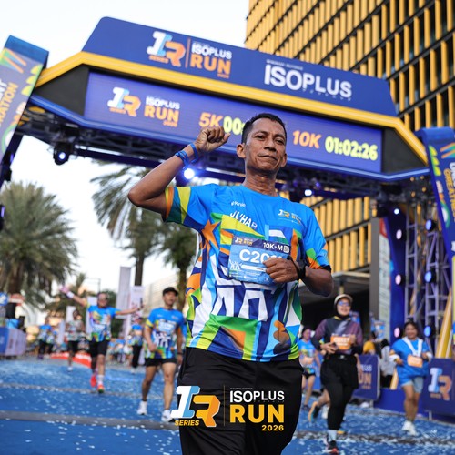 Race photo from ISOPLUS RUN 2026 - JAKARTA