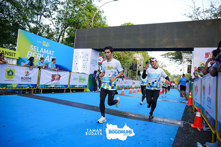 Race photo from Taman Budaya x BOGORUN 2025