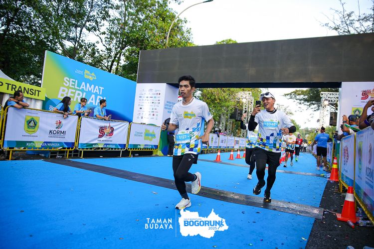 Race photo from Taman Budaya x BOGORUN 2025
