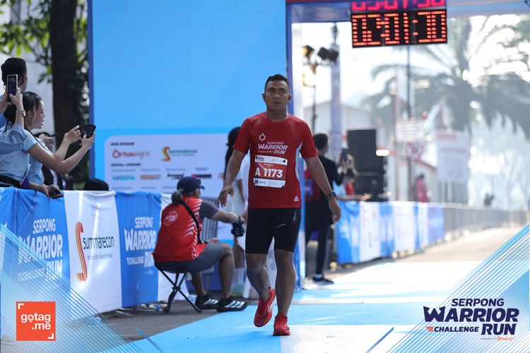 Race photo from SERPONG WARRIOR CHALLENGE RUN