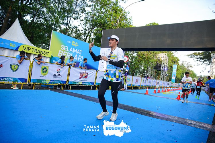 Race photo from Taman Budaya x BOGORUN 2025