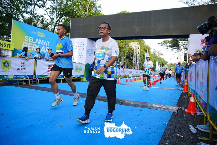Race photo from Taman Budaya x BOGORUN 2025