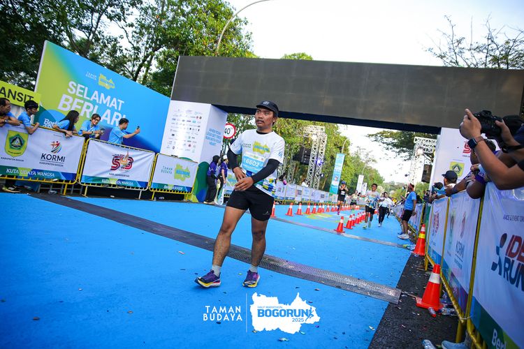 Race photo from Taman Budaya x BOGORUN 2025