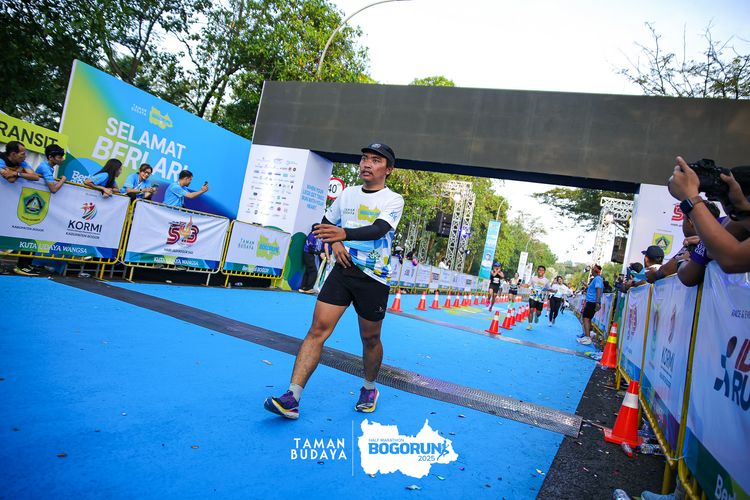 Race photo from Taman Budaya x BOGORUN 2025