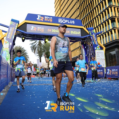 Race photo from ISOPLUS RUN 2026 - JAKARTA
