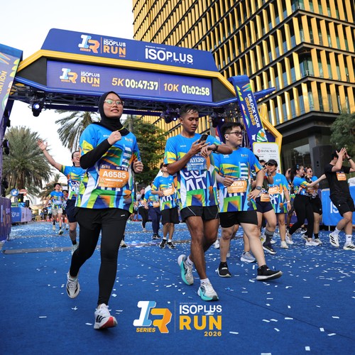 Race photo from ISOPLUS RUN 2026 - JAKARTA
