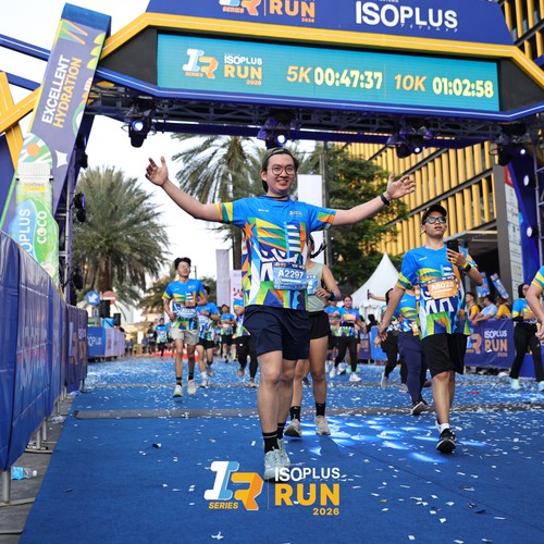 Race photo from ISOPLUS RUN 2026 - JAKARTA