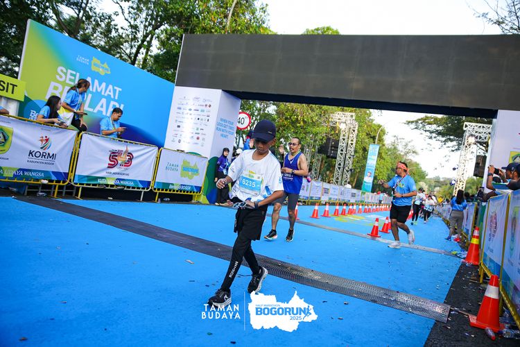 Race photo from Taman Budaya x BOGORUN 2025