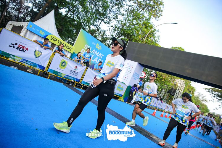 Race photo from Taman Budaya x BOGORUN 2025