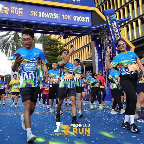 Race photo from ISOPLUS RUN 2026 - JAKARTA