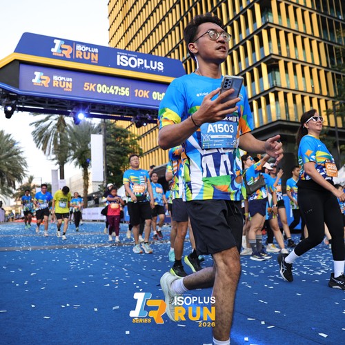 Race photo from ISOPLUS RUN 2026 - JAKARTA