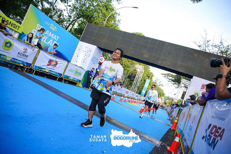 Race photo from Taman Budaya x BOGORUN 2025