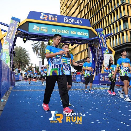 Race photo from ISOPLUS RUN 2026 - JAKARTA