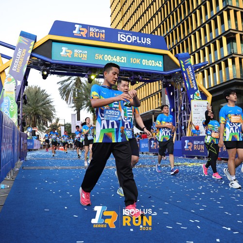 Race photo from ISOPLUS RUN 2026 - JAKARTA