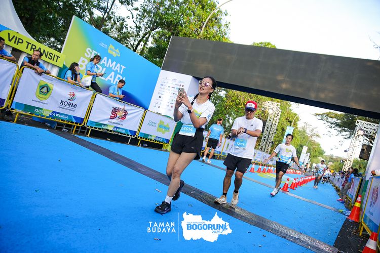 Race photo from Taman Budaya x BOGORUN 2025