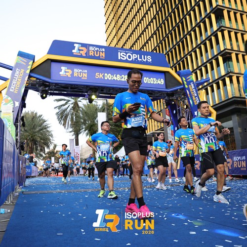 Race photo from ISOPLUS RUN 2026 - JAKARTA