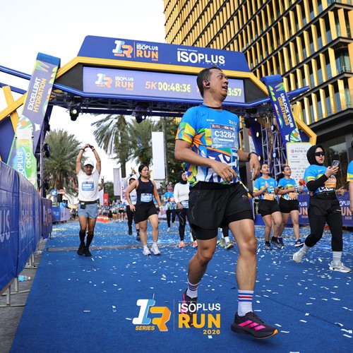 Race photo from ISOPLUS RUN 2026 - JAKARTA