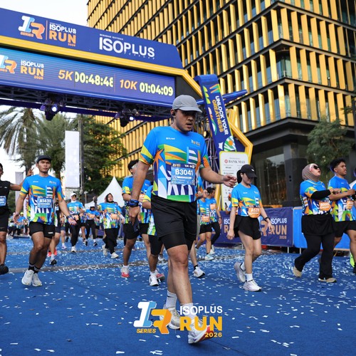 Race photo from ISOPLUS RUN 2026 - JAKARTA