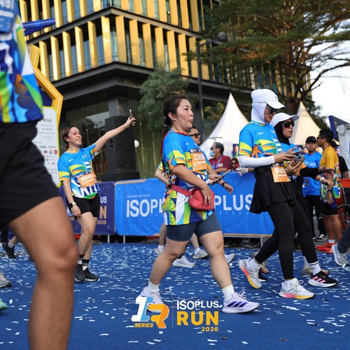 Race photo from ISOPLUS RUN 2026 - JAKARTA