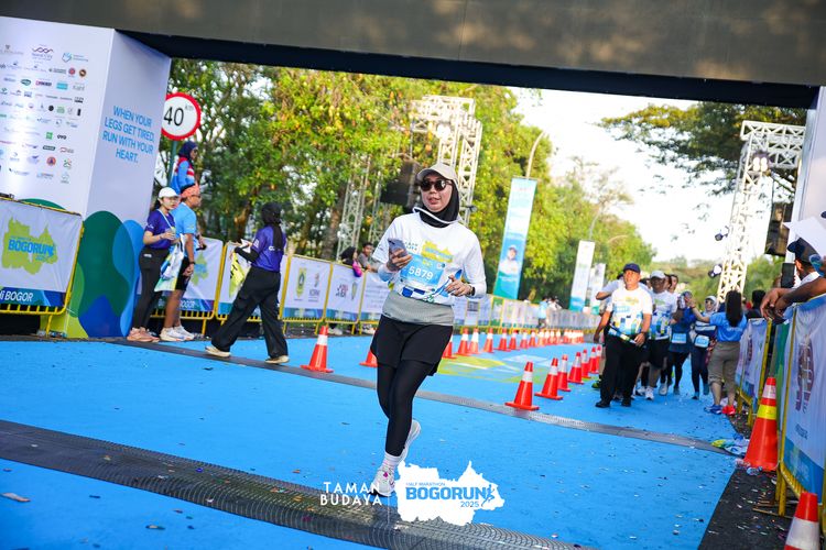 Race photo from Taman Budaya x BOGORUN 2025