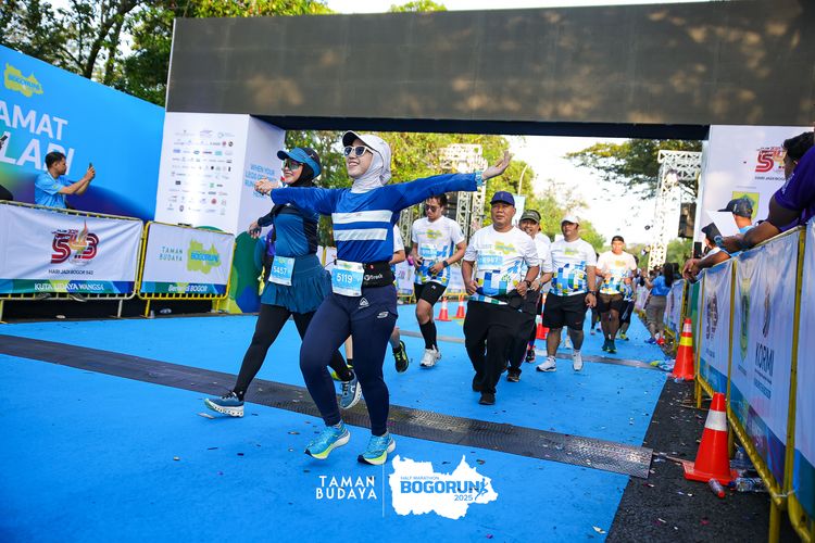 Race photo from Taman Budaya x BOGORUN 2025