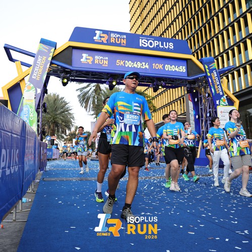 Race photo from ISOPLUS RUN 2026 - JAKARTA