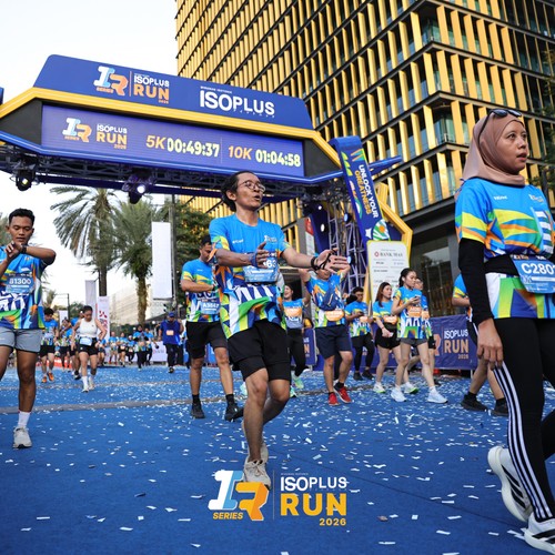 Race photo from ISOPLUS RUN 2026 - JAKARTA