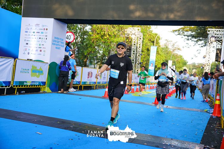 Race photo from Taman Budaya x BOGORUN 2025