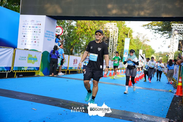 Race photo from Taman Budaya x BOGORUN 2025