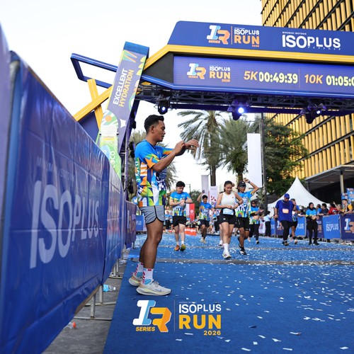 Race photo from ISOPLUS RUN 2026 - JAKARTA