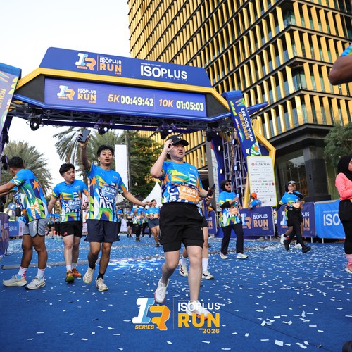 Race photo from ISOPLUS RUN 2026 - JAKARTA