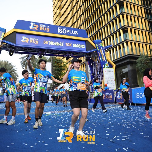 Race photo from ISOPLUS RUN 2026 - JAKARTA