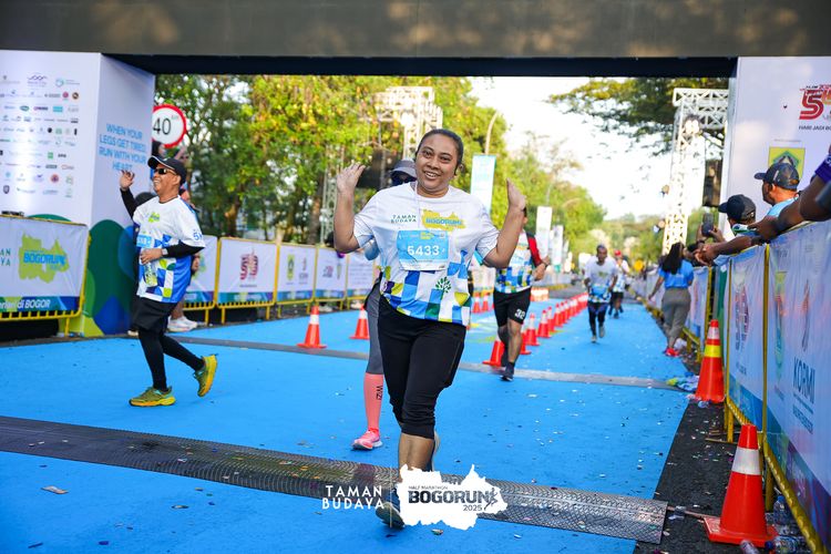 Race photo from Taman Budaya x BOGORUN 2025