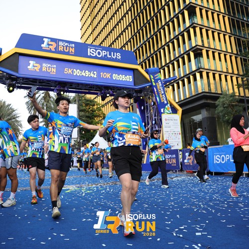 Race photo from ISOPLUS RUN 2026 - JAKARTA