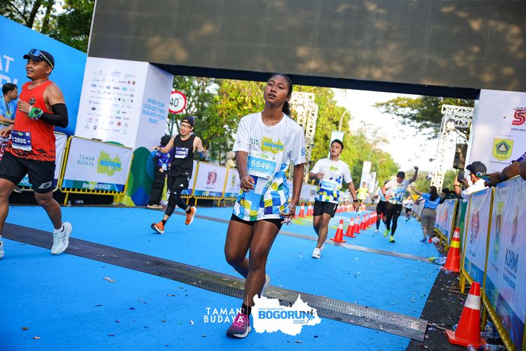 Race photo from Taman Budaya x BOGORUN 2025