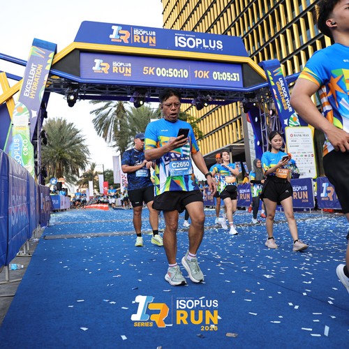 Race photo from ISOPLUS RUN 2026 - JAKARTA