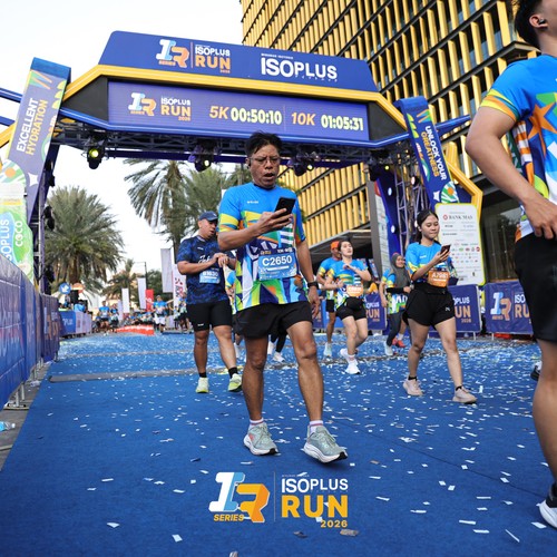 Race photo from ISOPLUS RUN 2026 - JAKARTA