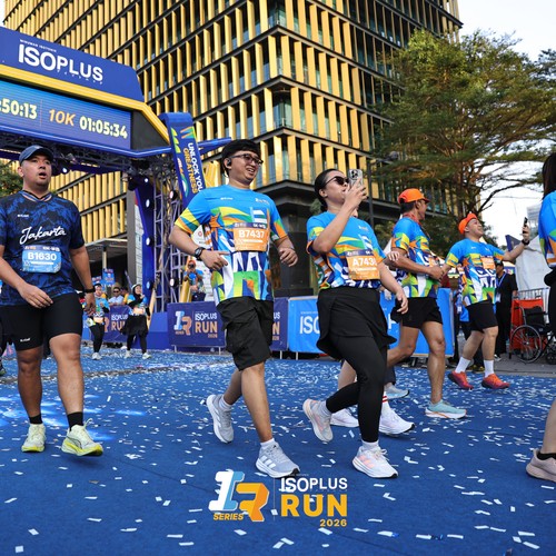 Race photo from ISOPLUS RUN 2026 - JAKARTA