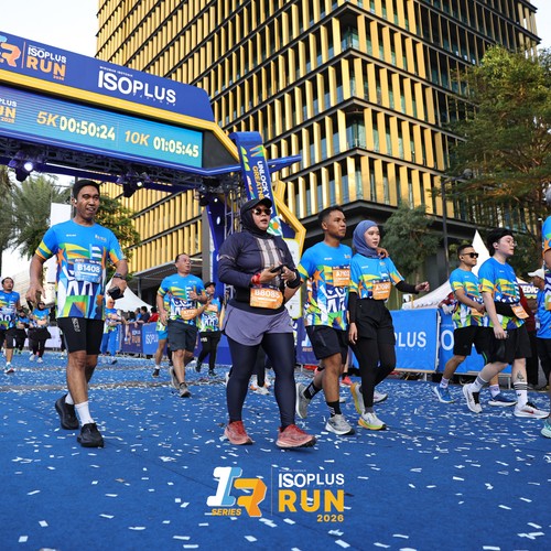 Race photo from ISOPLUS RUN 2026 - JAKARTA