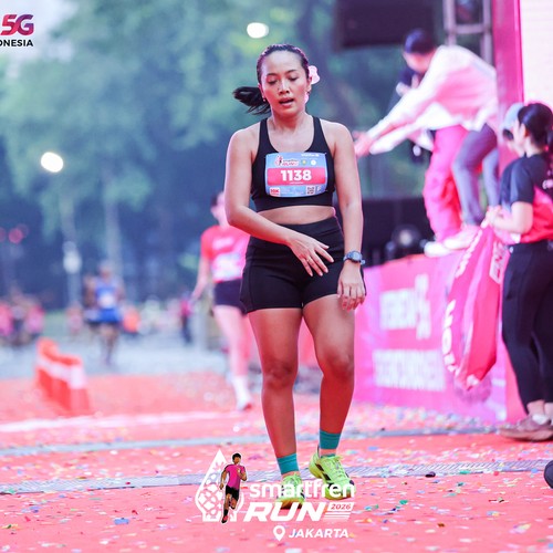 Race photo from SMARTFREN RUN 2026