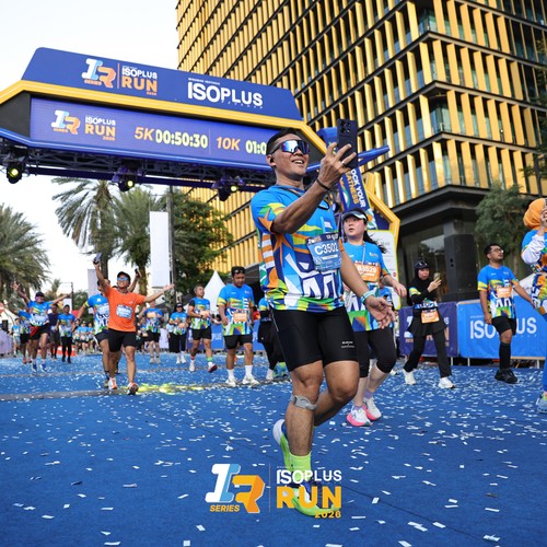 Race photo from ISOPLUS RUN 2026 - JAKARTA