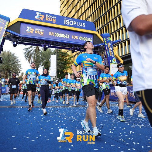 Race photo from ISOPLUS RUN 2026 - JAKARTA