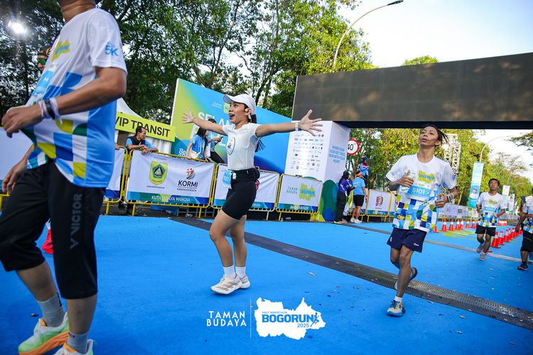 Race photo from Taman Budaya x BOGORUN 2025