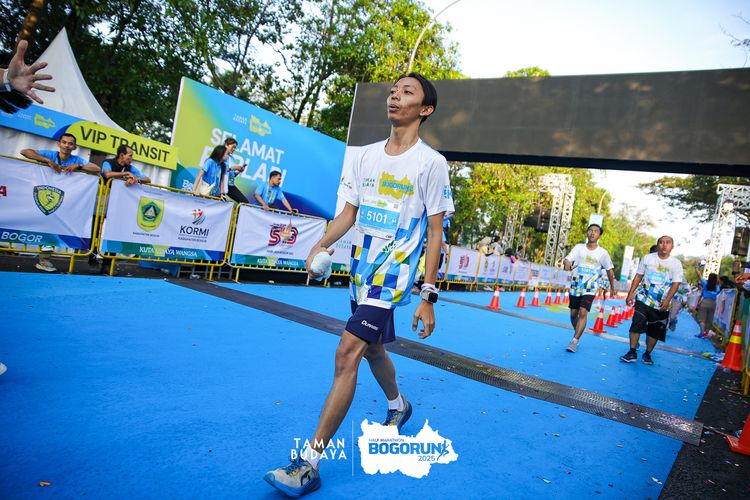 Race photo from Taman Budaya x BOGORUN 2025