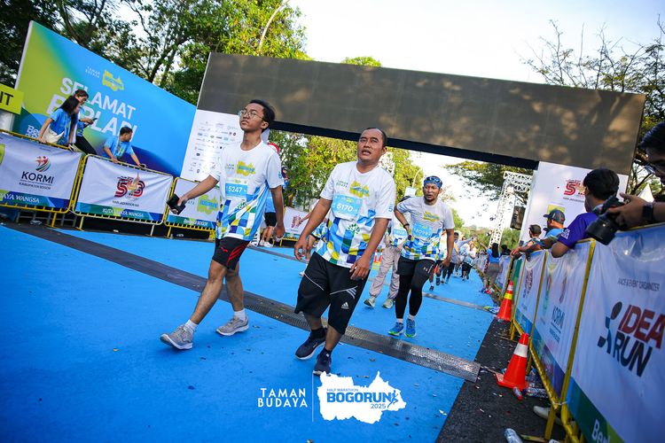Race photo from Taman Budaya x BOGORUN 2025