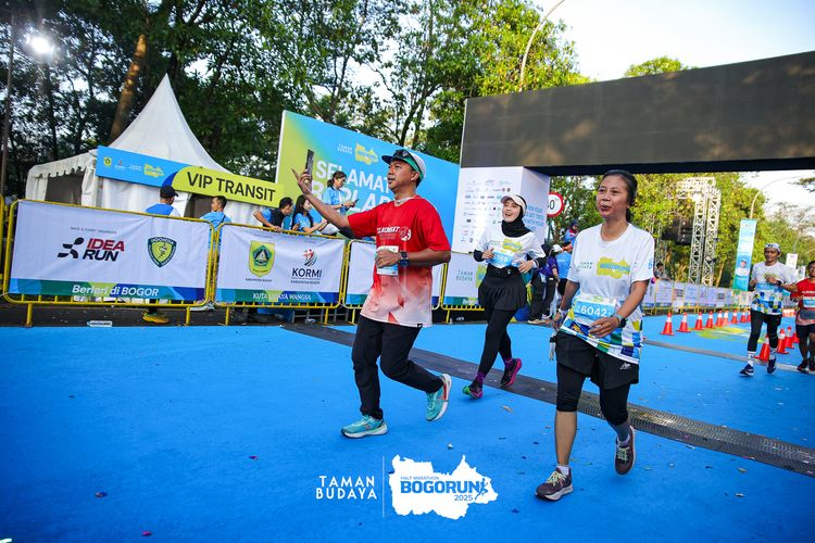 Race photo from Taman Budaya x BOGORUN 2025