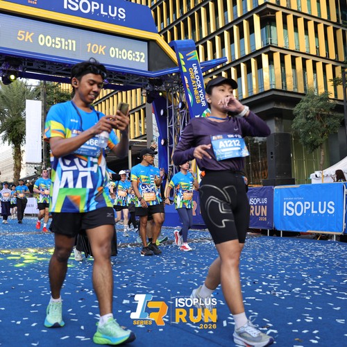Race photo from ISOPLUS RUN 2026 - JAKARTA