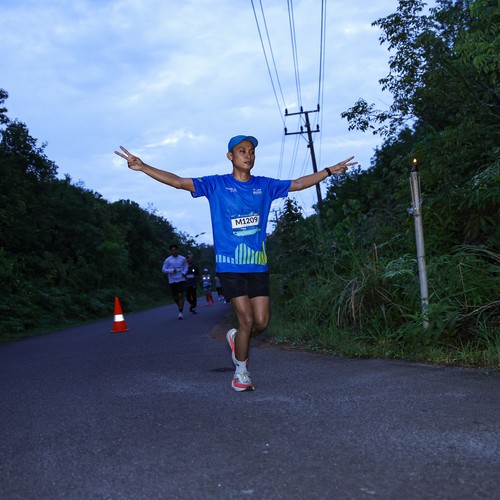 Race photo from Belitung Multisport Festival
